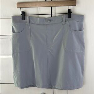 Lee Riders Light Gray Skort 14